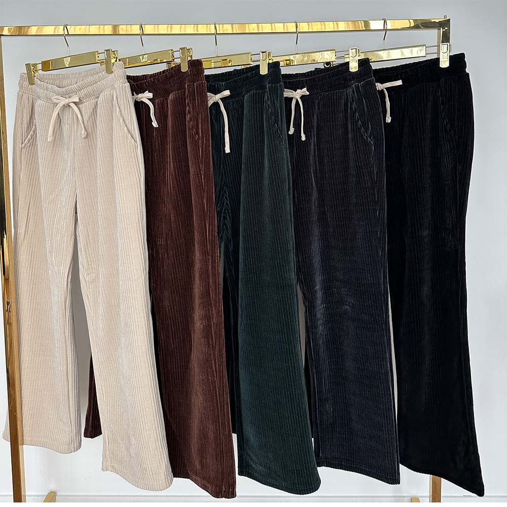 1+1 남성코듀로이팬츠 남자골덴바지 와이드팬츠 - 상세 이미지 2