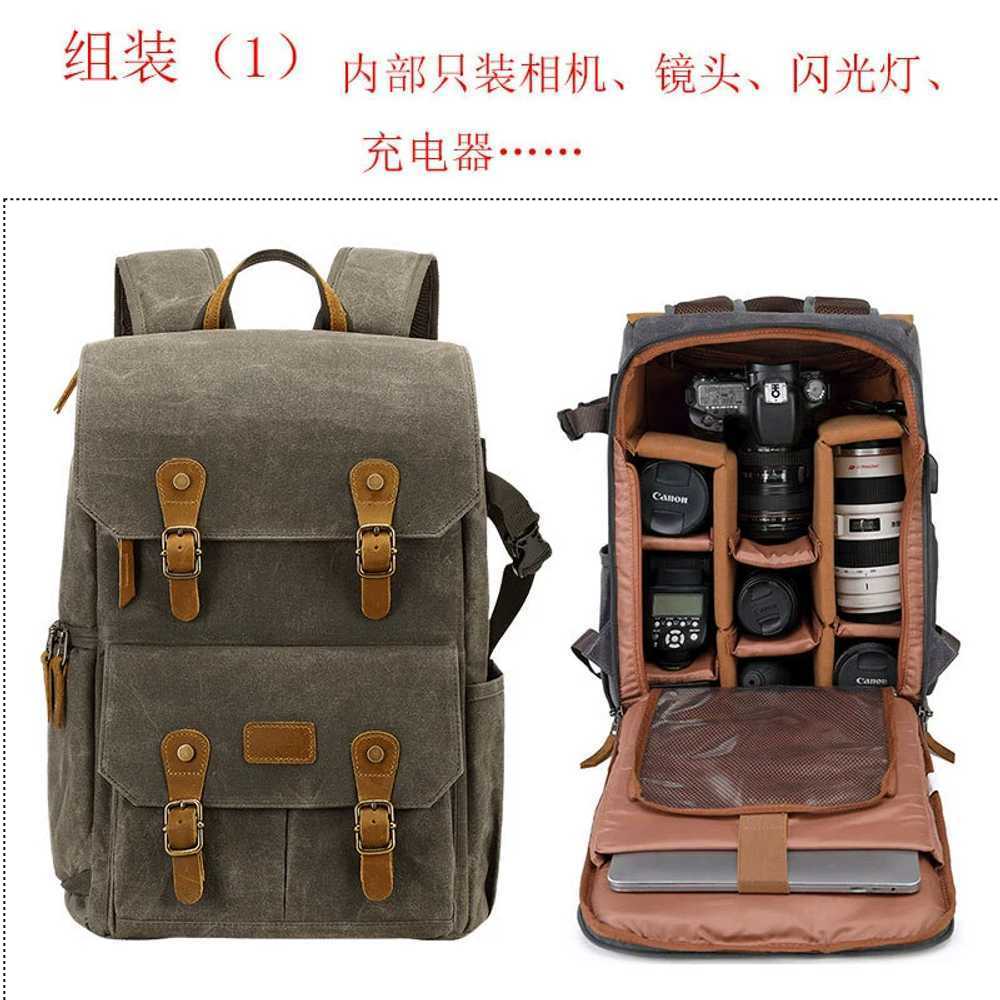 카메라 백팩 파티션 쿠션 칸막이 포켓 가방 DSLR 대용량 이미지 7