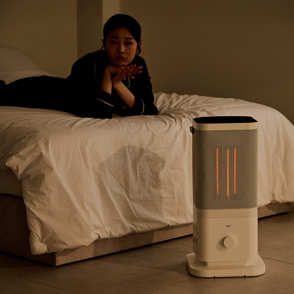 에디르 오방난로 하단 발 스위치