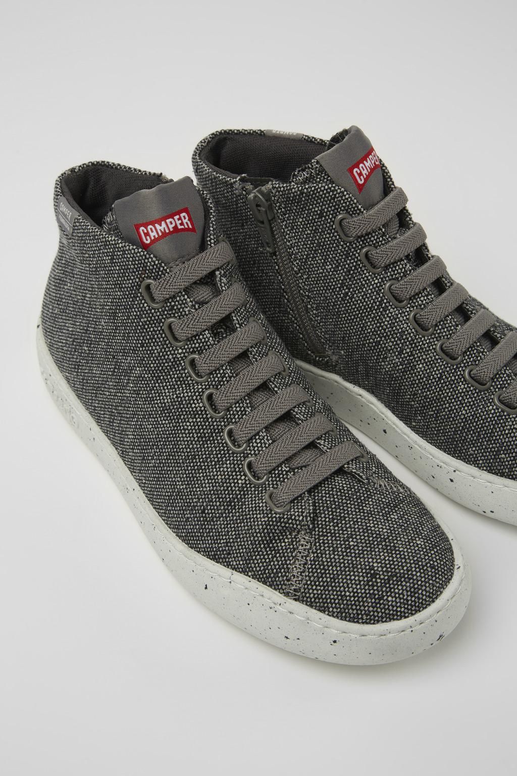 캠퍼 방수 리사이클 울 스니커즈 Peu Touring K400374-016 GREY - 상세 이미지 2