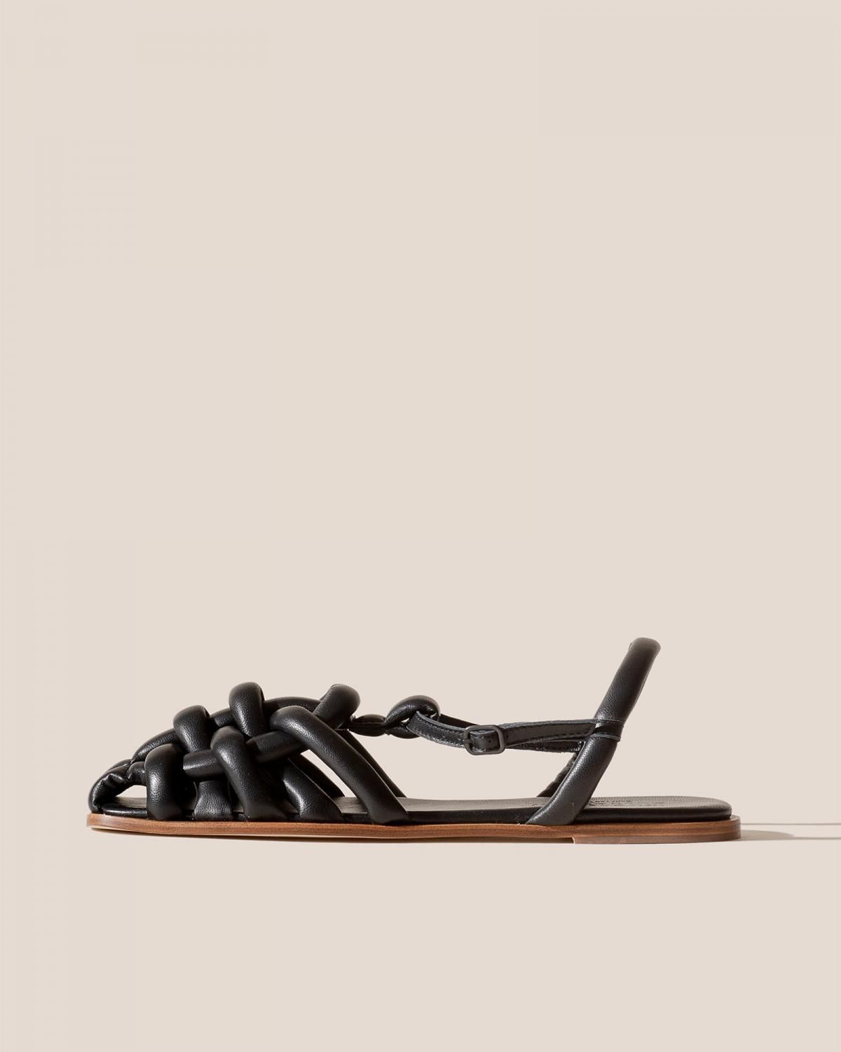 헤레우 카베르사 스퀘어토 패딩 피셔맨 샌들 9244010709324 BLACK - 상품 이미지