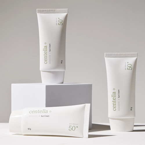 믹순 병풀 선크림 SPF 50+ PA++++ 50ml, 2개 - 상품 이미지
