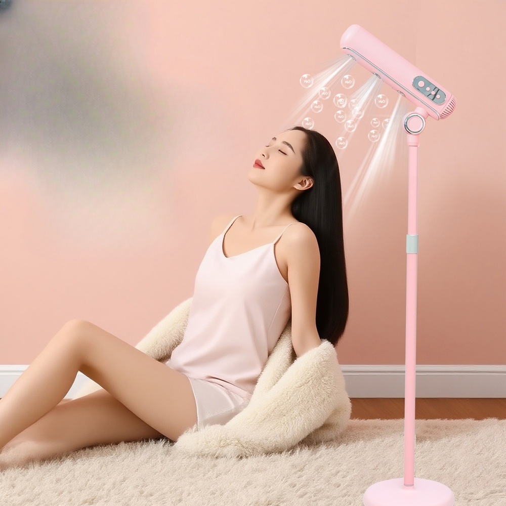 스탠드드라이기 스탠딩드라이기 드라이어 헤어 저소음 가정용 수직형 헨즈프리 - 상품 이미지