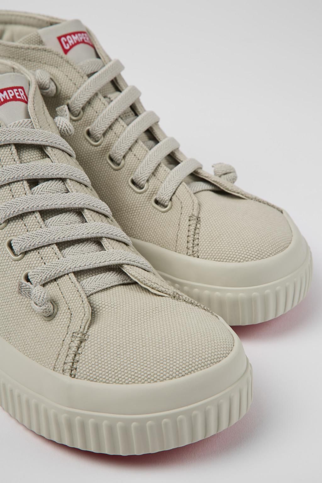 캠퍼 테크니컬 텍스타일 앵클 스니커즈 Peu Roda K400742-003 BEIGE - 상세 이미지 2