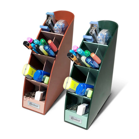 아카데미 애니라운드 연필꽂이 그린 MW-622 20개