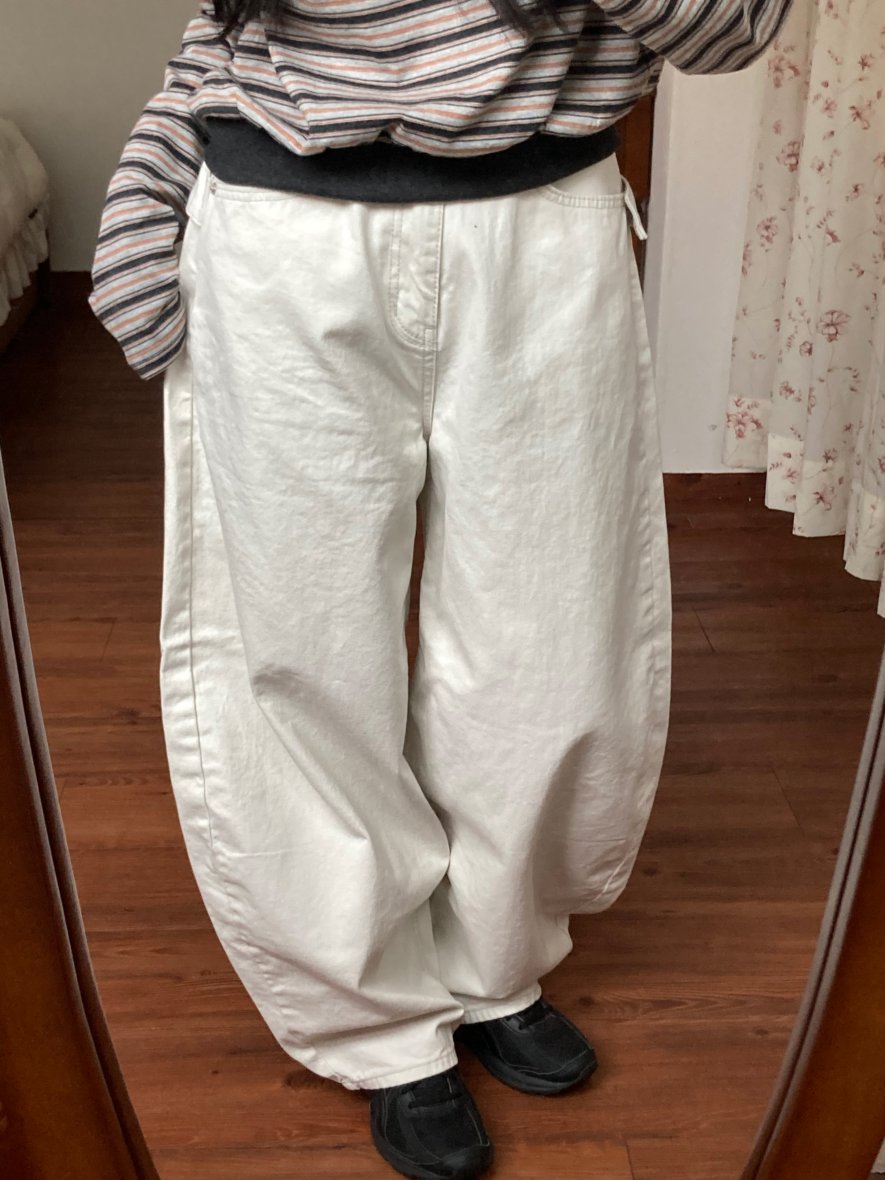 케리 스터드 벨트 팬츠 [2Color] - 상세 이미지 3