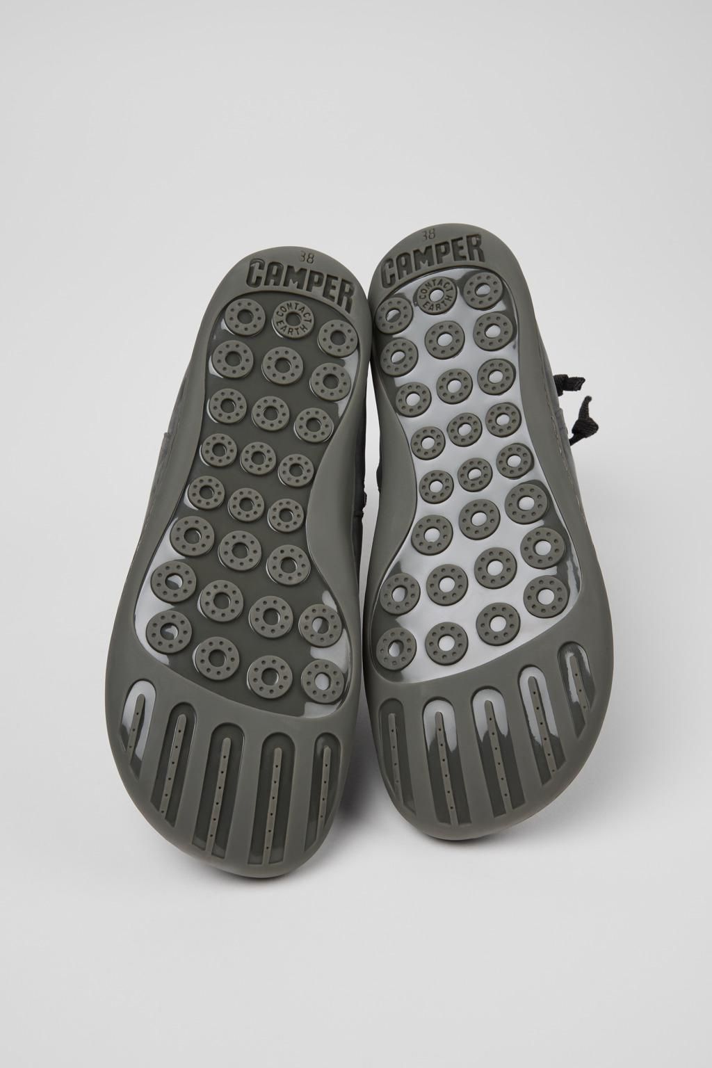 캠퍼 그레이 누벅 앵클부츠 Peu K400676-008 GREY - 상세 이미지 5