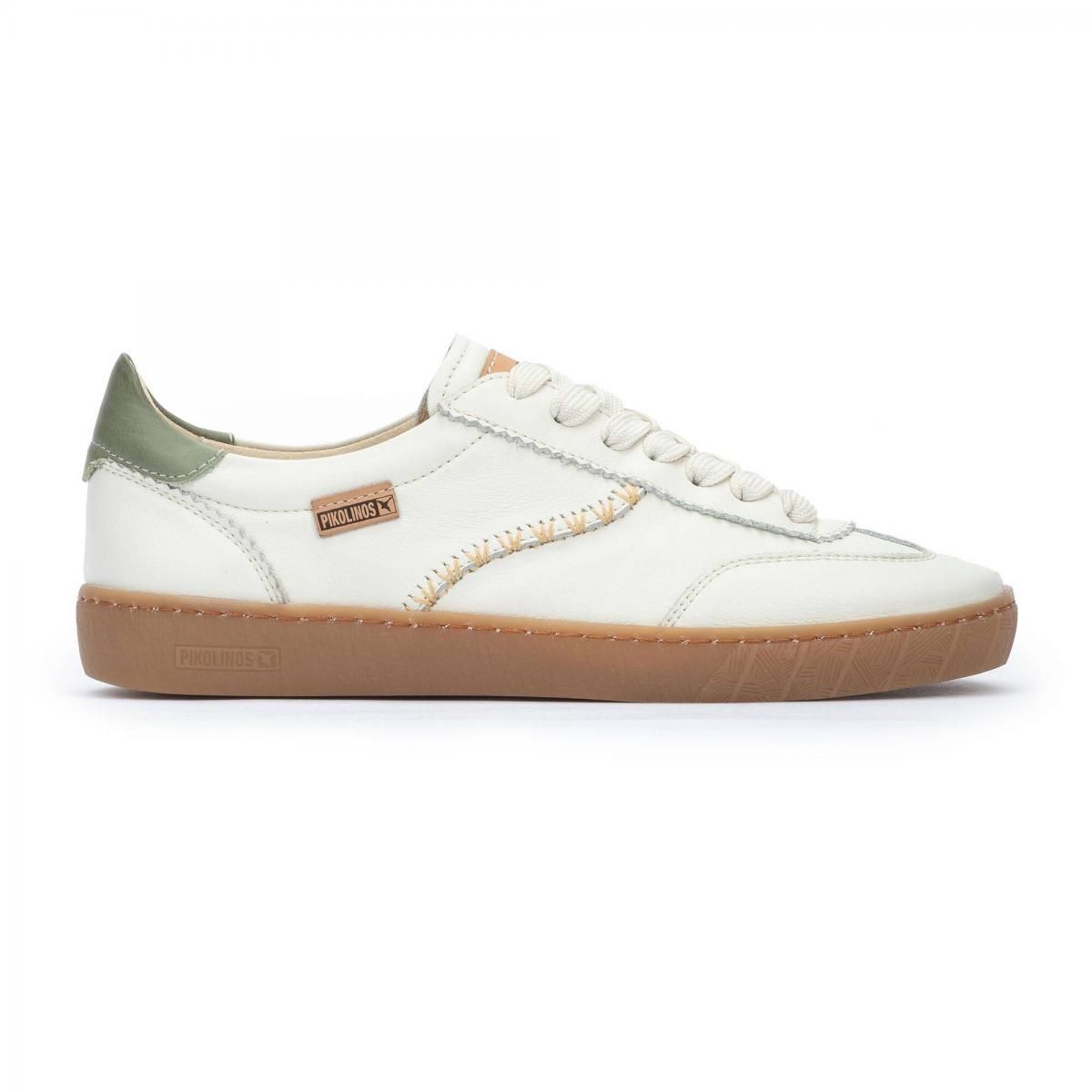 피콜리노스 쿠셔닝 컴포트 베이직 로우탑 스니커즈 LANZAROTE W7B-6508C1 OFF WHITE - 메인 이미지