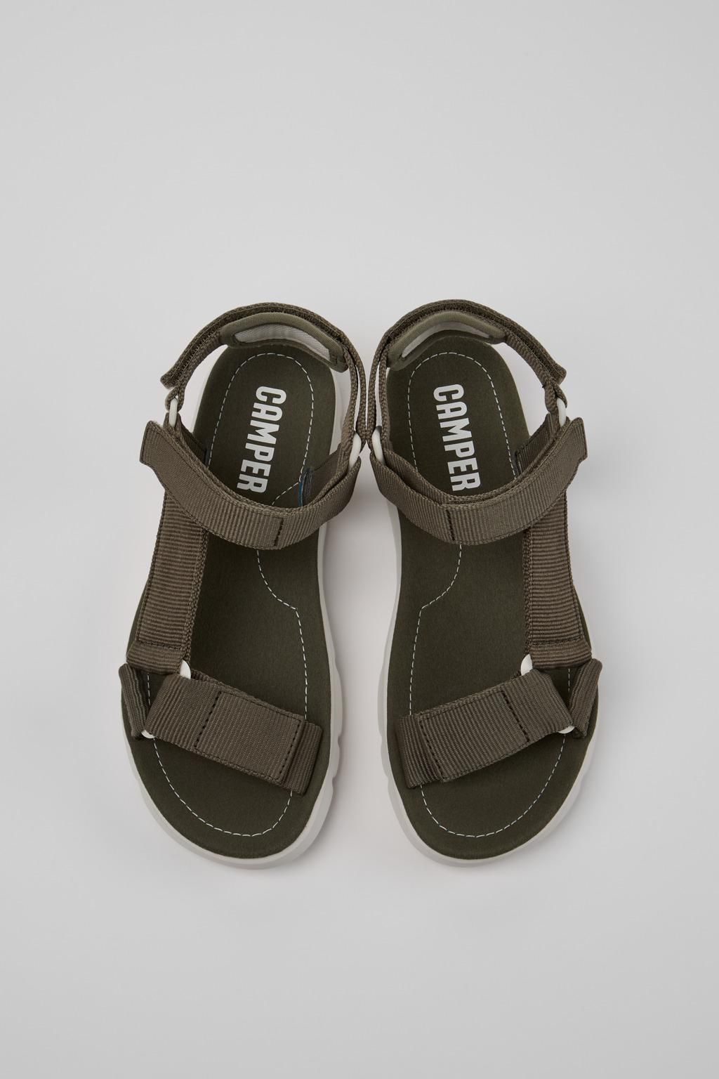 캠퍼 테크니컬 스트랩 샌들 Oruga K200356-012 GREEN - 상세 이미지 4
