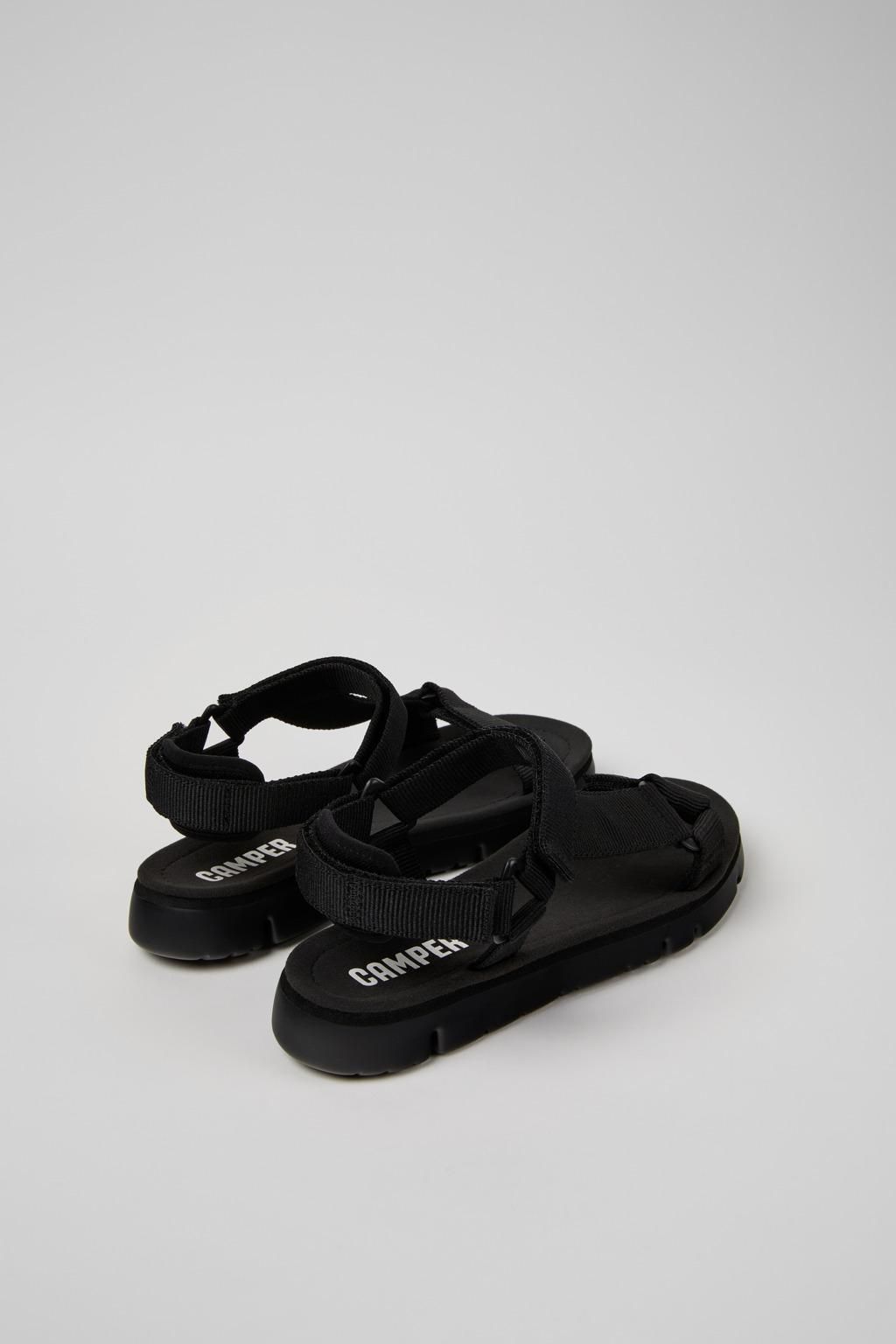 캠퍼 어반 라이트웨이트 플렉시블 스트랩 샌들 Oruga K200356-007 BLACK - 상세 이미지 3