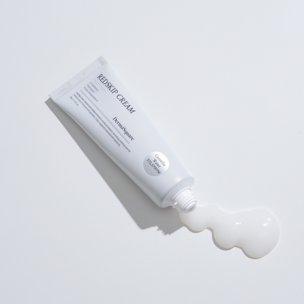 더마스퀘어 홍조진정크림 시카 재생 판테놀 크림 보습 레드스킵 펩타코실 1+1개 이미지 2