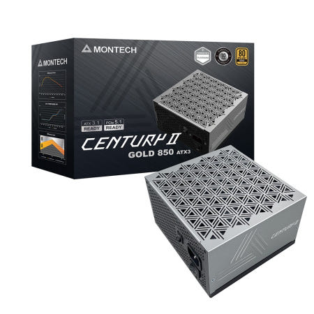 몬텍 MONTECH CENTURY II 850 80PLUS골드 풀모듈러 ATX3.1 파워서플라이