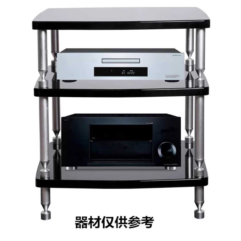 오디오 랙 스피커 선반 가정용 AV 장비 수납대 장식장 2단 선반 - 높이 42cm - 상세 이미지 2