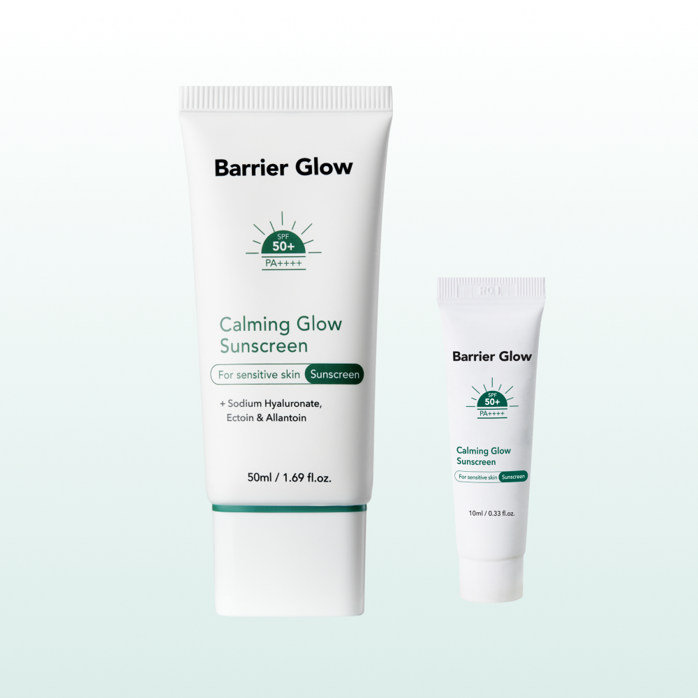 배리어글로우 무기자차 썬크림 자외선차단 피부과 민감성 선크림 50ml, 1개 - 메인 이미지