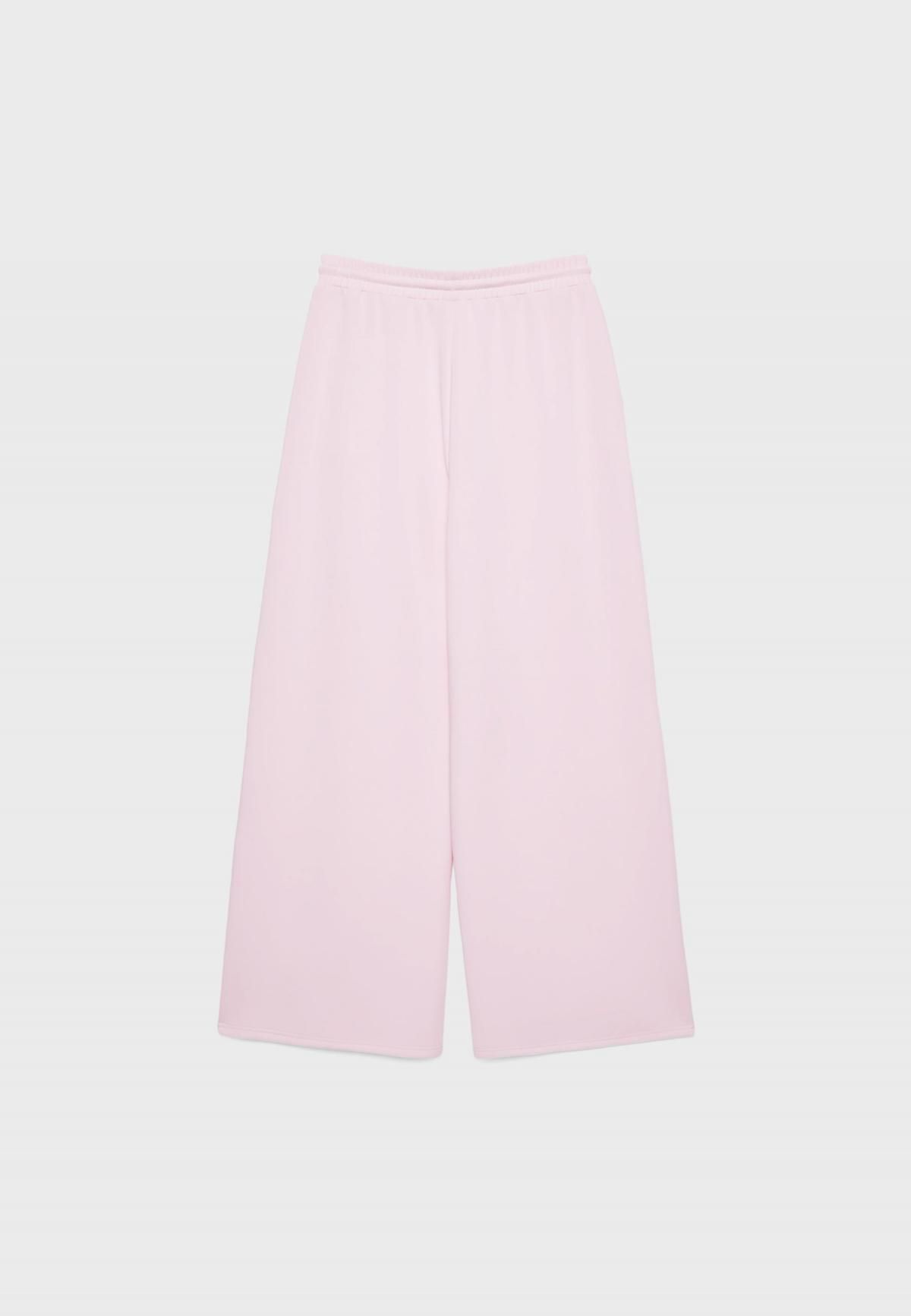 스트라디바리우스 소프트터치 와이드 팔라조 팬츠 8737/276 PASTEL PINK - 상세 이미지 5