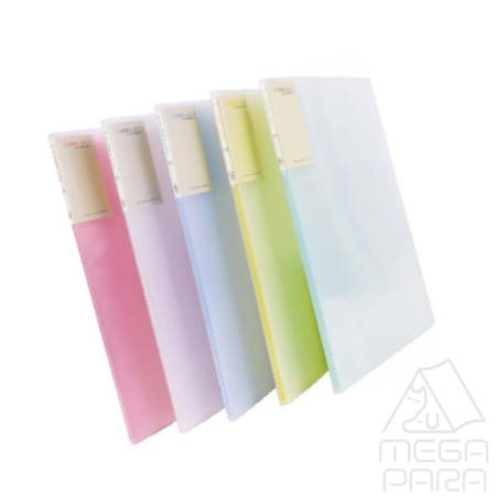 MEGAPARA협력사 도하름 청운 신투명 클리어화일 A4 10매 투명 리포트화일 악보파일 문서보관집