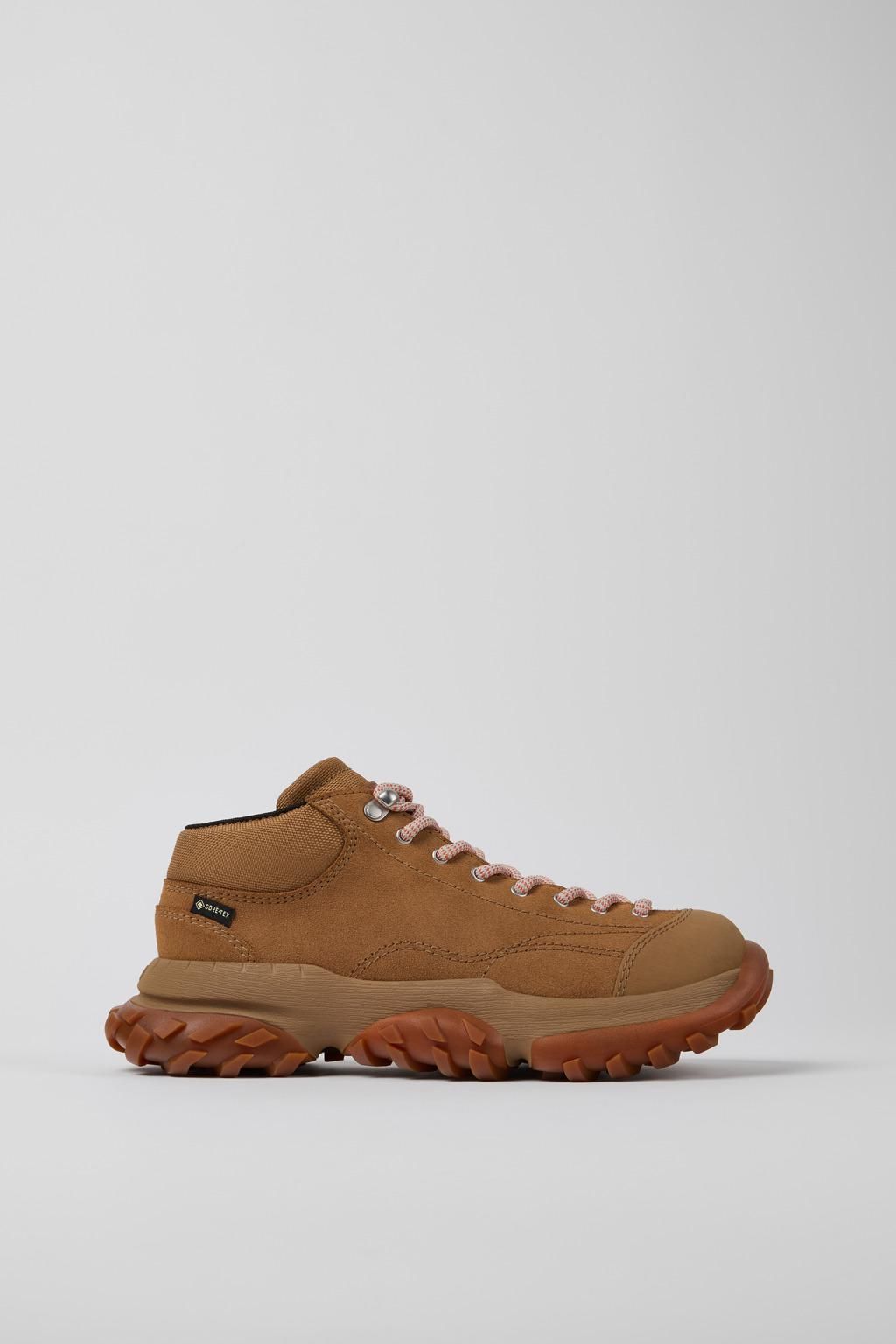 캠퍼 방수 고어텍스 비브람 앵클부츠 Karst Trek K400785-003 BROWN - 메인 이미지
