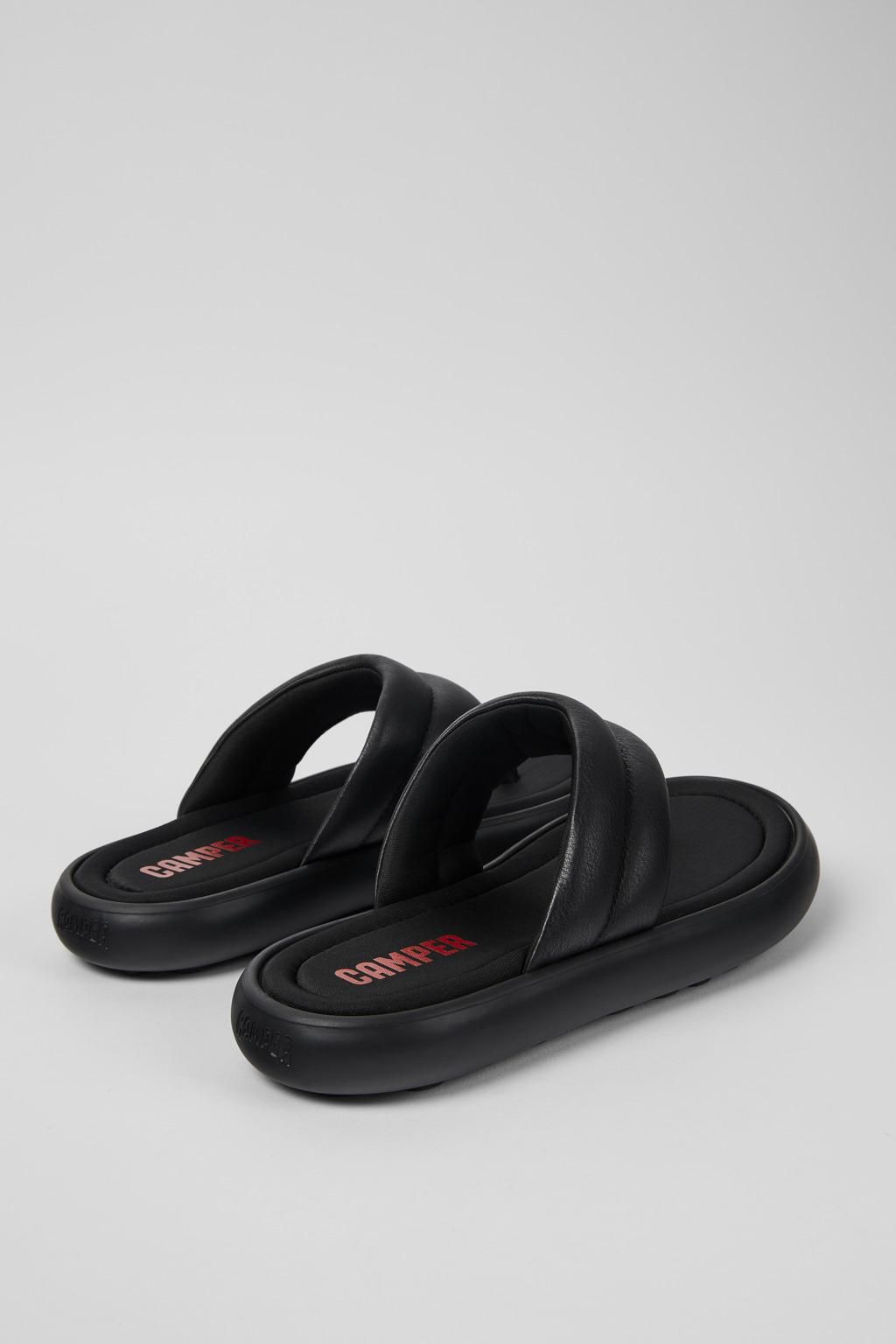 캠퍼 친환경 레더 스트랩 플립플랍 Pelotas Flota 블랙 K201607-001 BLACK - 상세 이미지 3