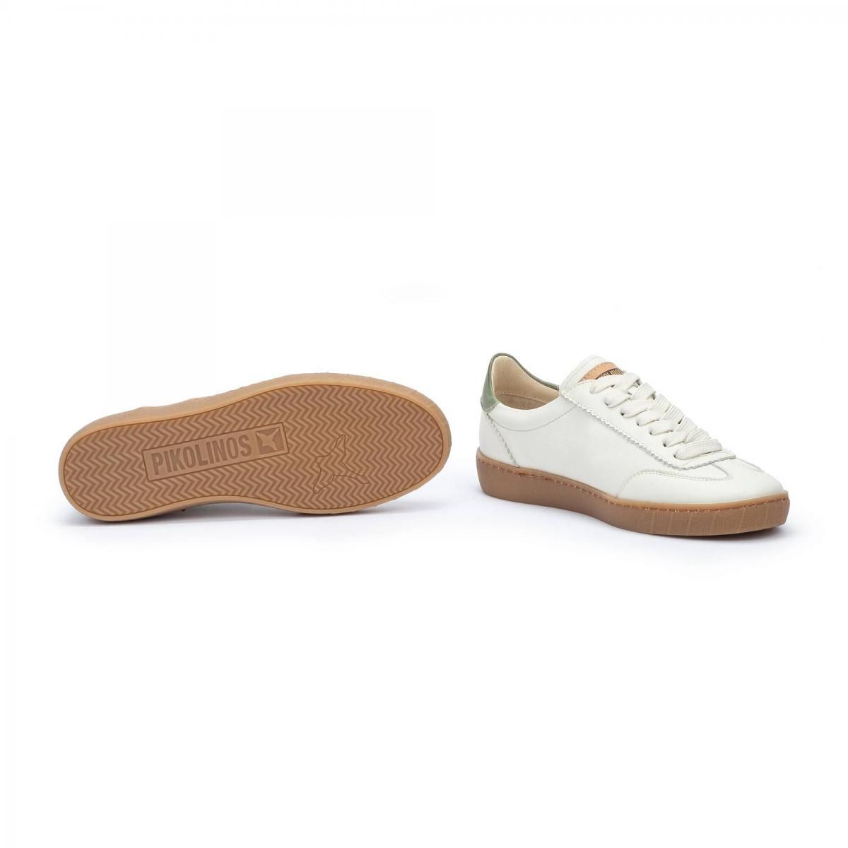 피콜리노스 쿠셔닝 컴포트 베이직 로우탑 스니커즈 LANZAROTE W7B-6508C1 OFF WHITE - 상세 이미지 5