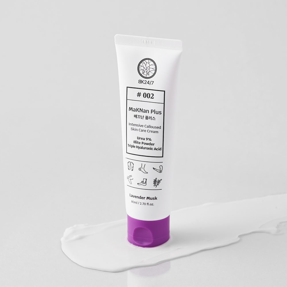 BK24/7 매끄난발 매끄난플러스 고보습 풋크림 각질크림 라벤더머스크향 80ml 제품 이미지