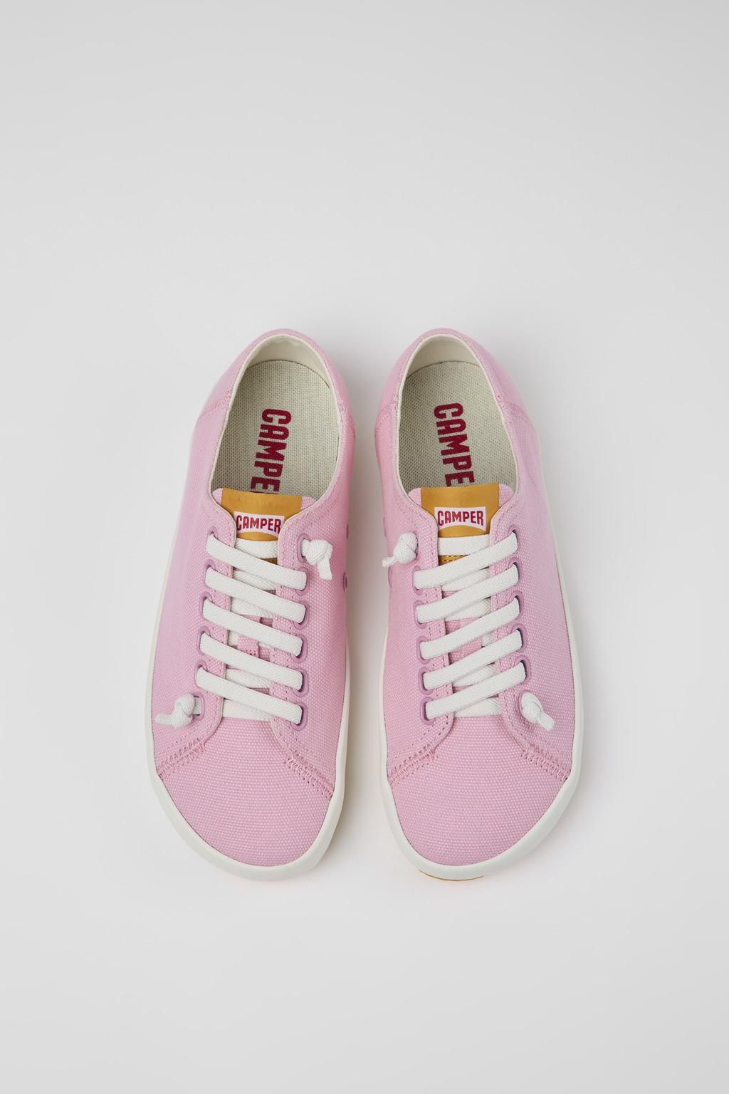 캠퍼 캐주얼 핑크 로우탑 스니커즈 Peu Rambla 21897-091 PINK - 상세 이미지 4