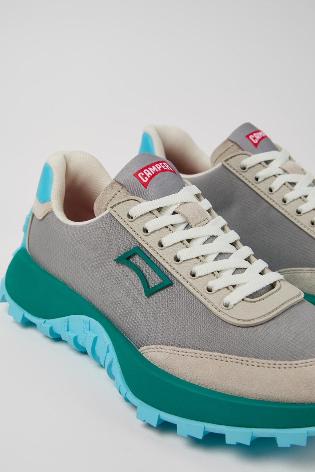 캠퍼 멀티컬러 친환경 VIBRAM 여성 러닝 스니커즈 Drift Trail K201462-041 GREY - 상세 이미지 2