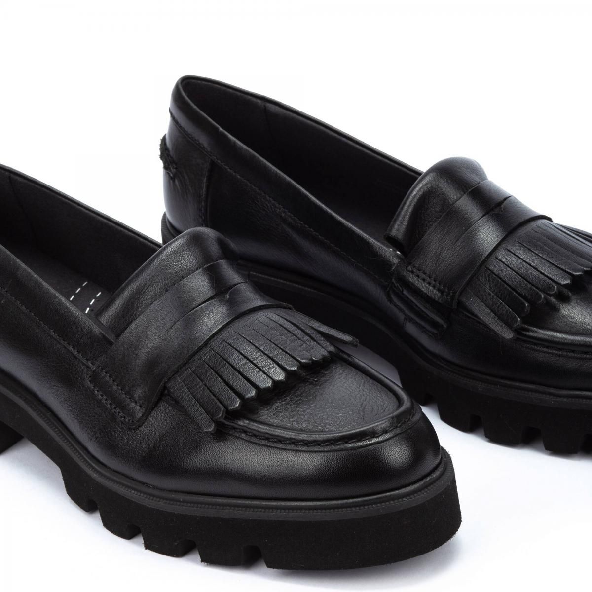 피콜리노스 프리미엄 컴포트 플랫폼 베이직 로퍼 SALAMANCA W6Y-3631 BLACK - 상세 이미지 3