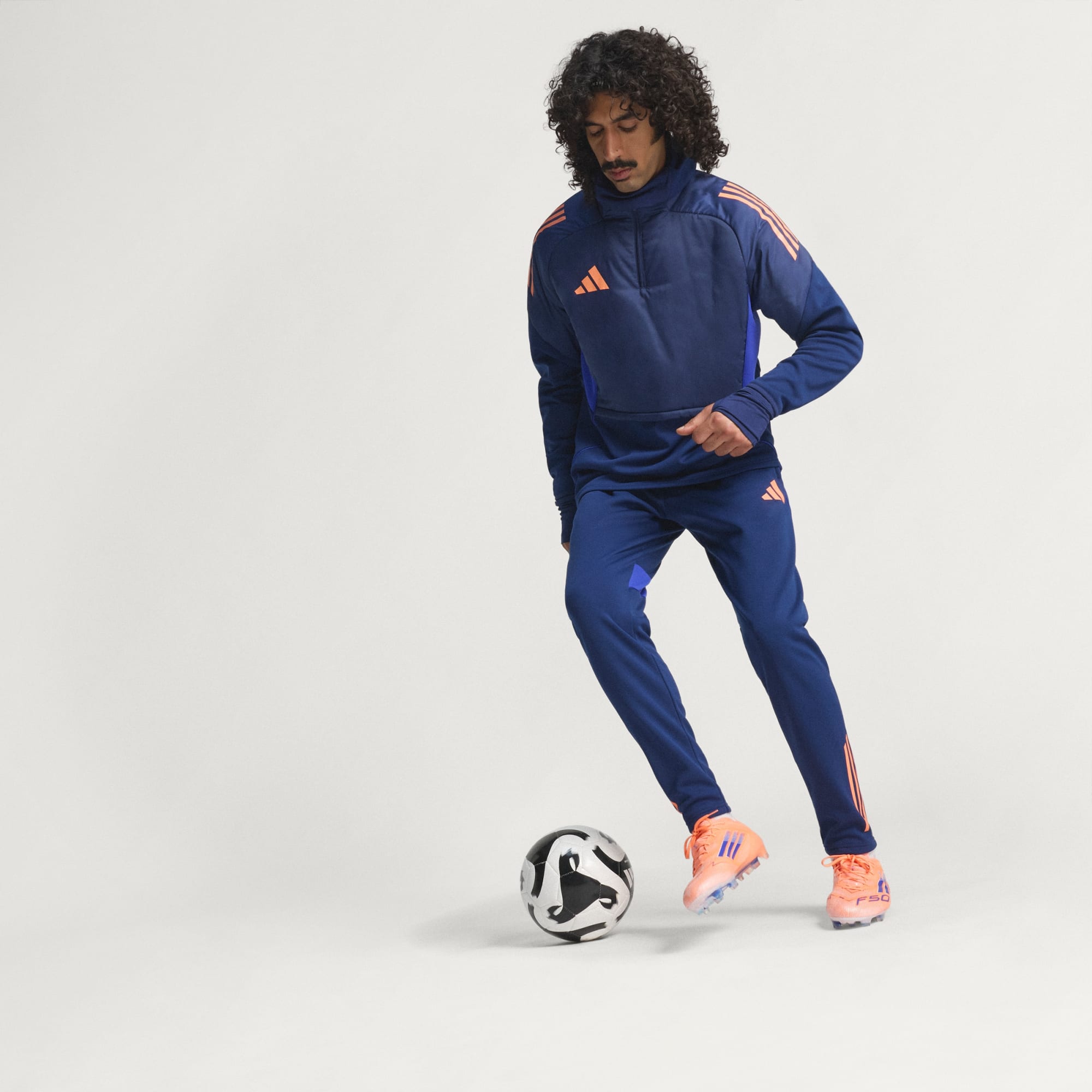 F50 Elite FG Cleats (Coral Blaze Pack) Beam Orange, US 6 - 상세 이미지 5