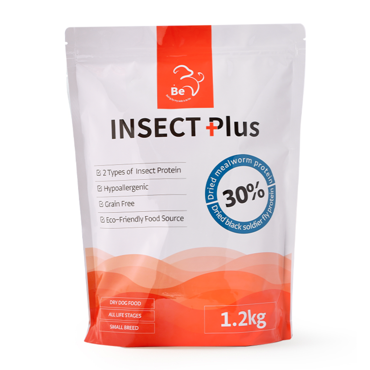 엉클홈 인섹트플러스 저알러지 그레인프리 곤충 단백질 강아지사료 전견종, 1.2kg, 1개 - 메인 이미지