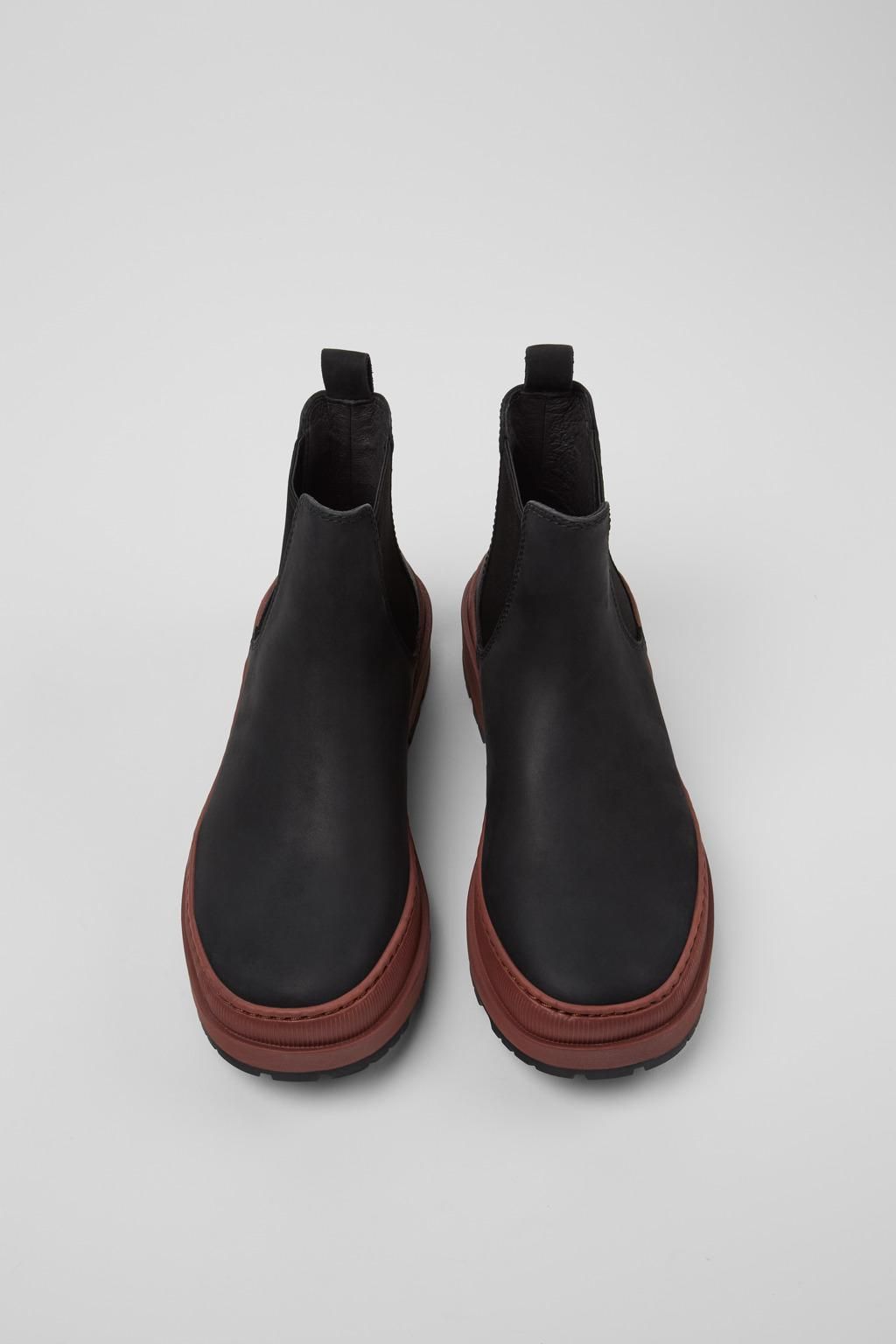 캠퍼 테크니컬 누벅 앵클부츠 Brutus Trek K400646-011 BLACK - 상세 이미지 4