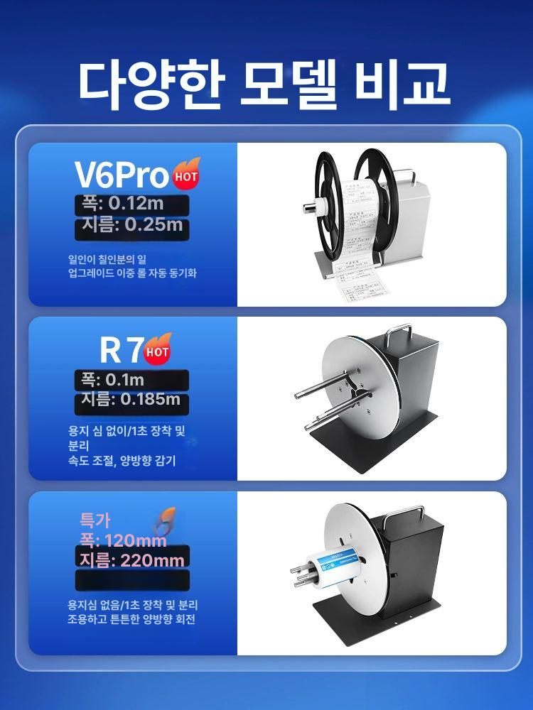 라벨 리와인더 스티커 감는 리와인더기 장치 용지 - 상세 이미지 4