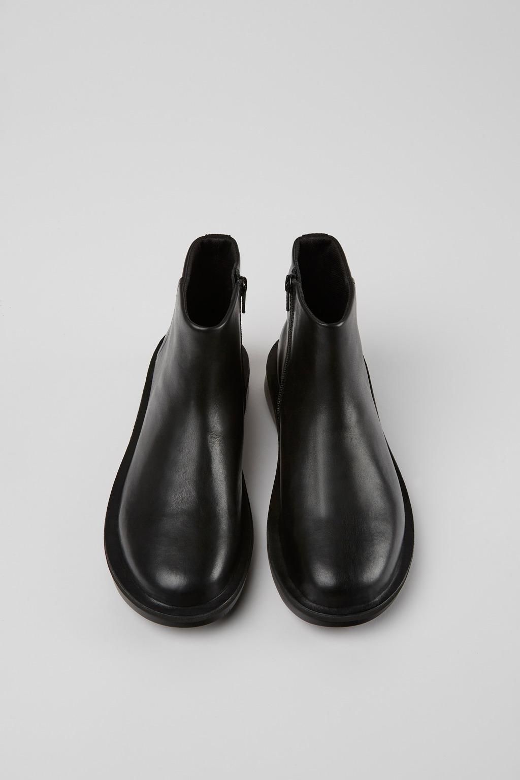 캠퍼 에르고노믹스 블랙 레더 앵클부츠 Formiga K400391-001 BLACK - 상세 이미지 4