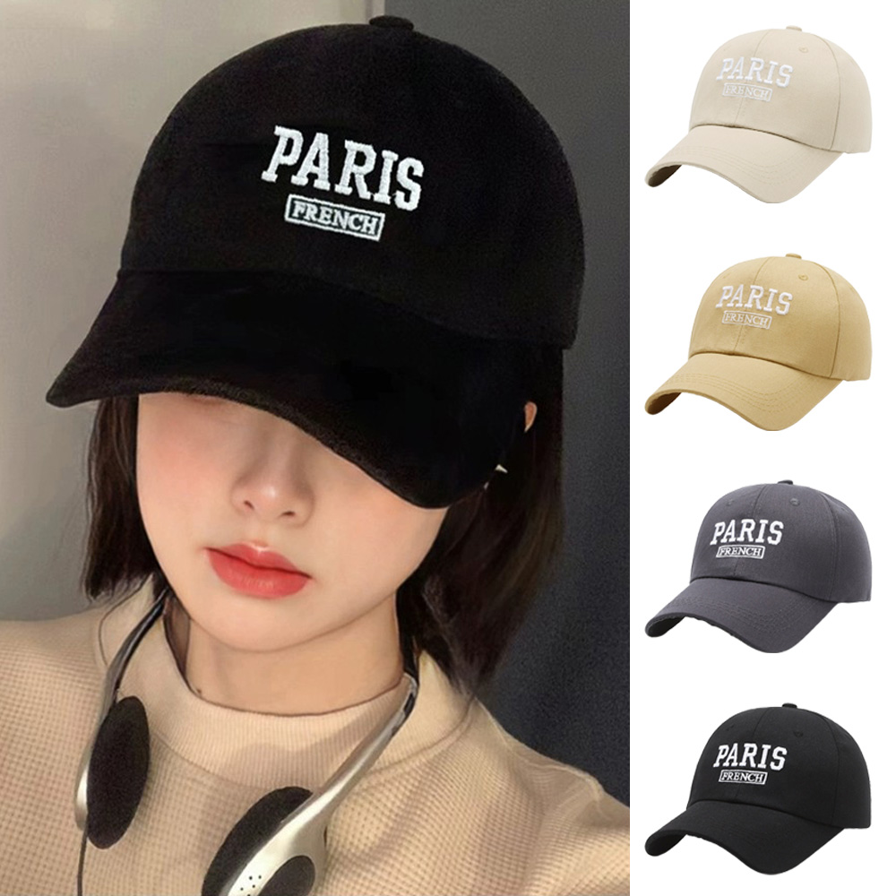 paris모자 얼굴작아보이는 머리 연예인 소두 깊은볼캡 - 상세 이미지 2