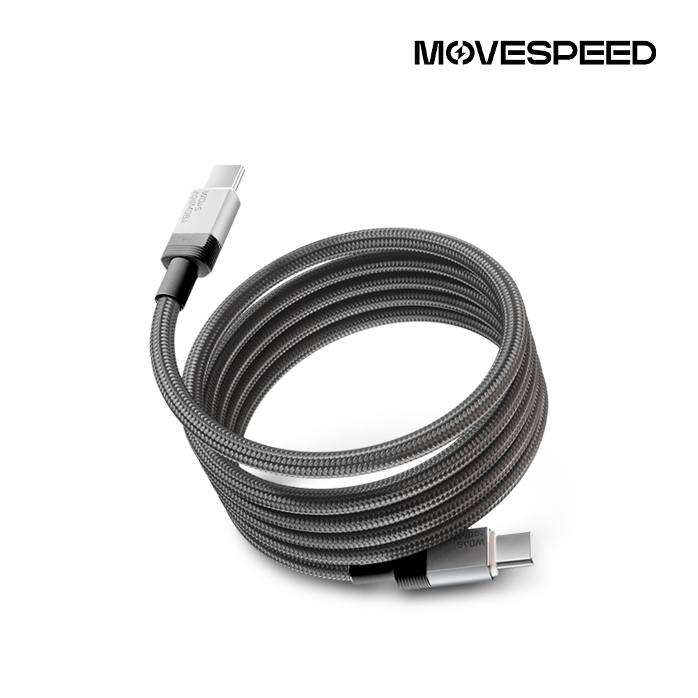 무브스피드 240W USB-C to C 마그네틱 충전 케이블 120cm MSC03 - 상세 이미지 2