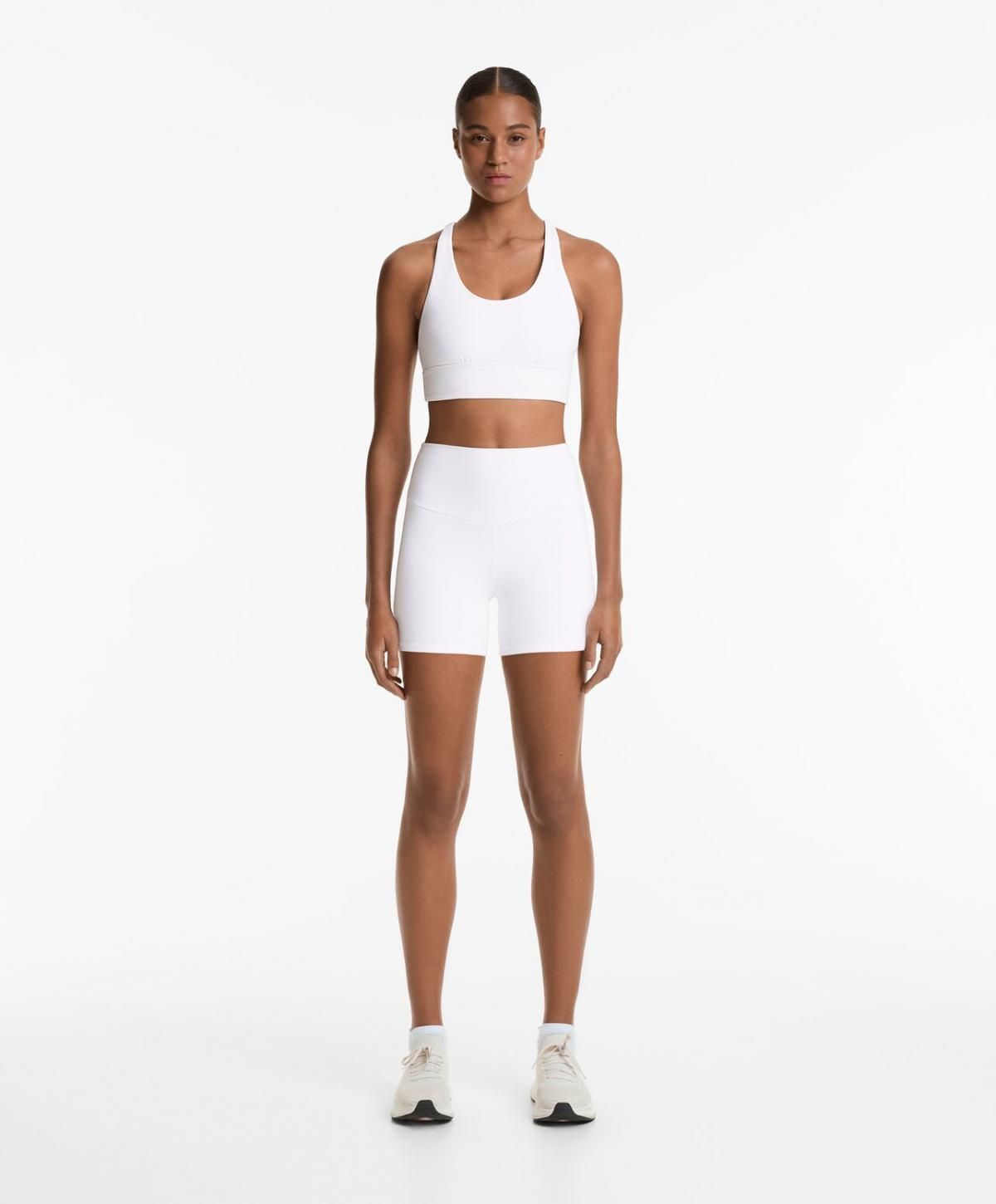 오이쇼 테크니컬 하이웨이스트 컴포트럭스 10CM 핫팬츠 1243/226 WHITE - 상세 이미지 3