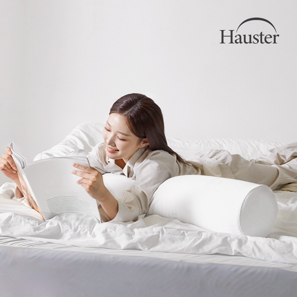 하우스터 바디필로우 롱쿠션 천연 라텍스 원형 대형 안고자는 긴베개 죽부인