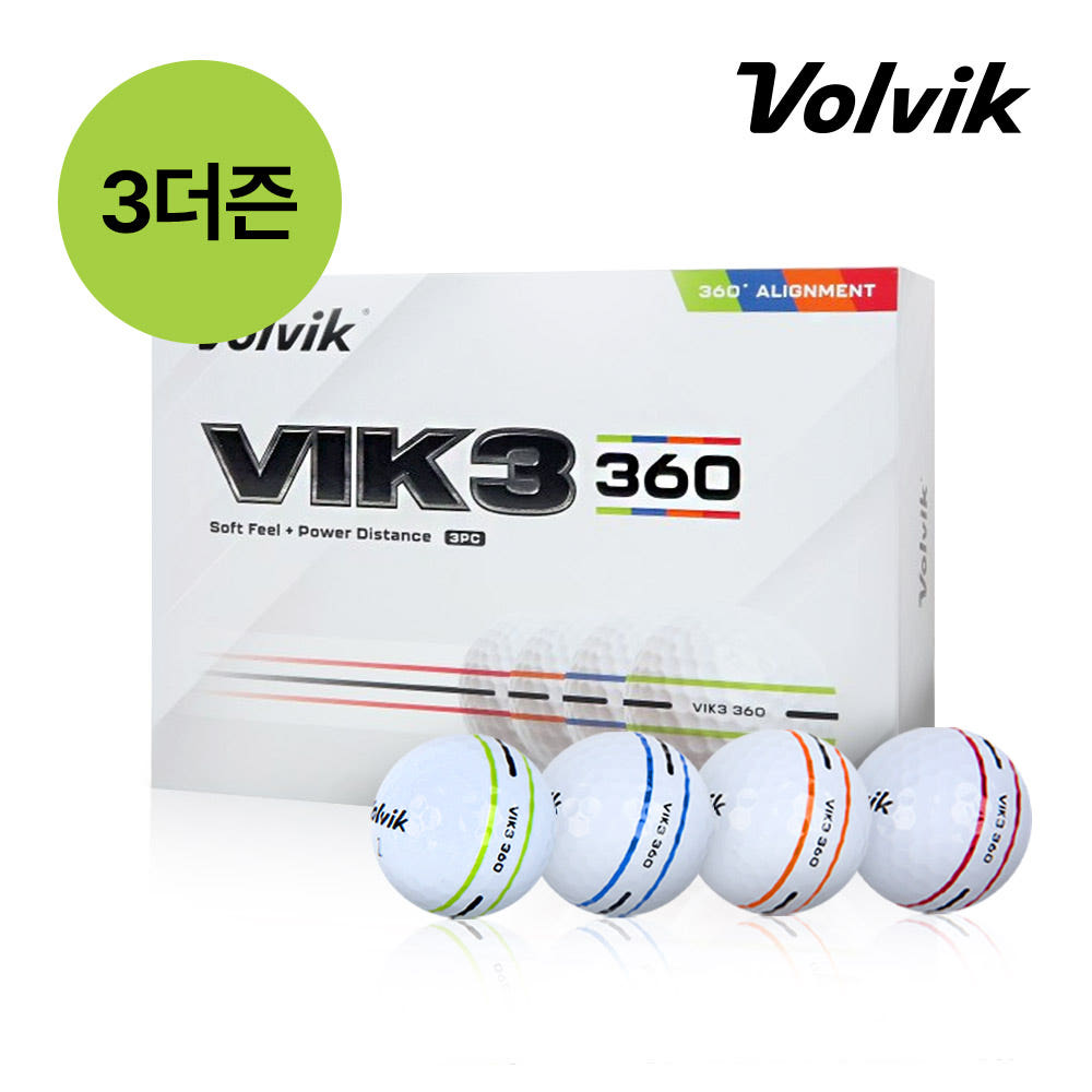 볼빅 VIK3 빅3 360 골프공 3피스 가격 비교 골프존마켓 볼빅 VIK3 빅3 360 골프공 3피스