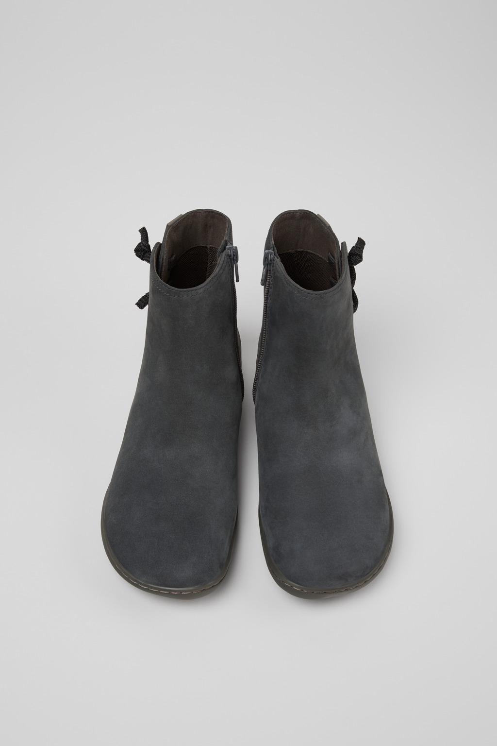 캠퍼 그레이 누벅 앵클부츠 Peu K400676-008 GREY - 상세 이미지 4