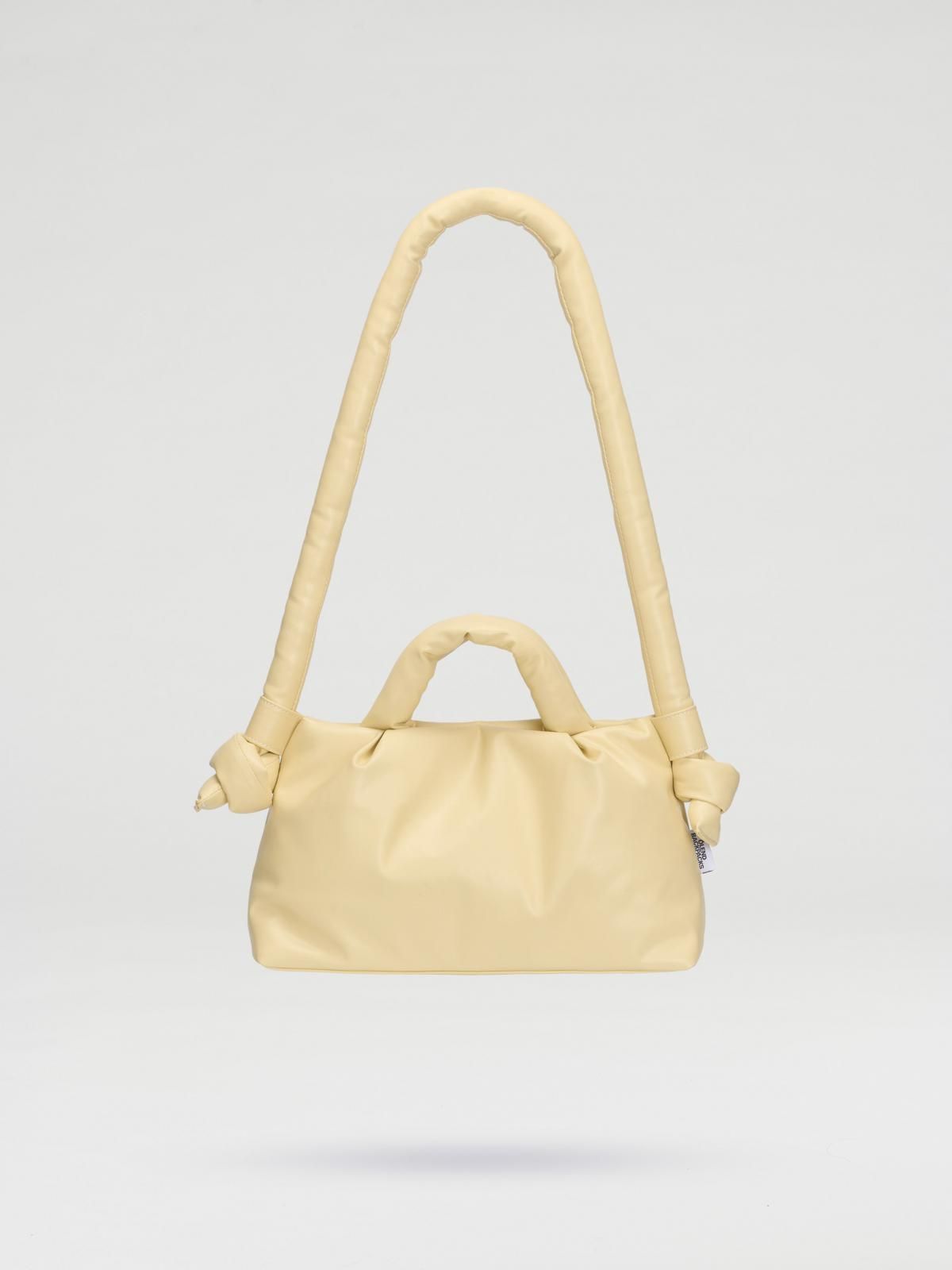 올랜드 비건레더 미니 퍼프 토트백 MiniOna 49018886816079 CHERRY RED - 상세 이미지 2