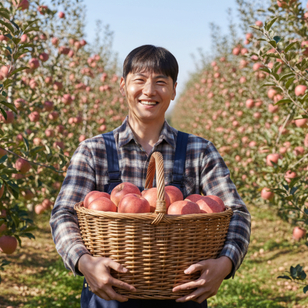 감홍 가정용 중소과 사과 15.4Brix, 5kg, 1개 - 상품 이미지