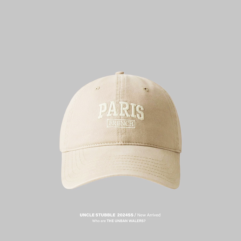 paris모자 얼굴작아보이는 머리 연예인 소두 깊은볼캡 - 상세 이미지 5
