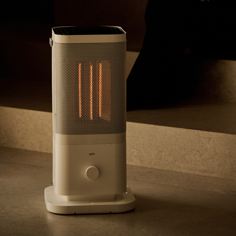 에디르 오방난로 가정용 전기히터 카본 사무실 전기난로 난방기