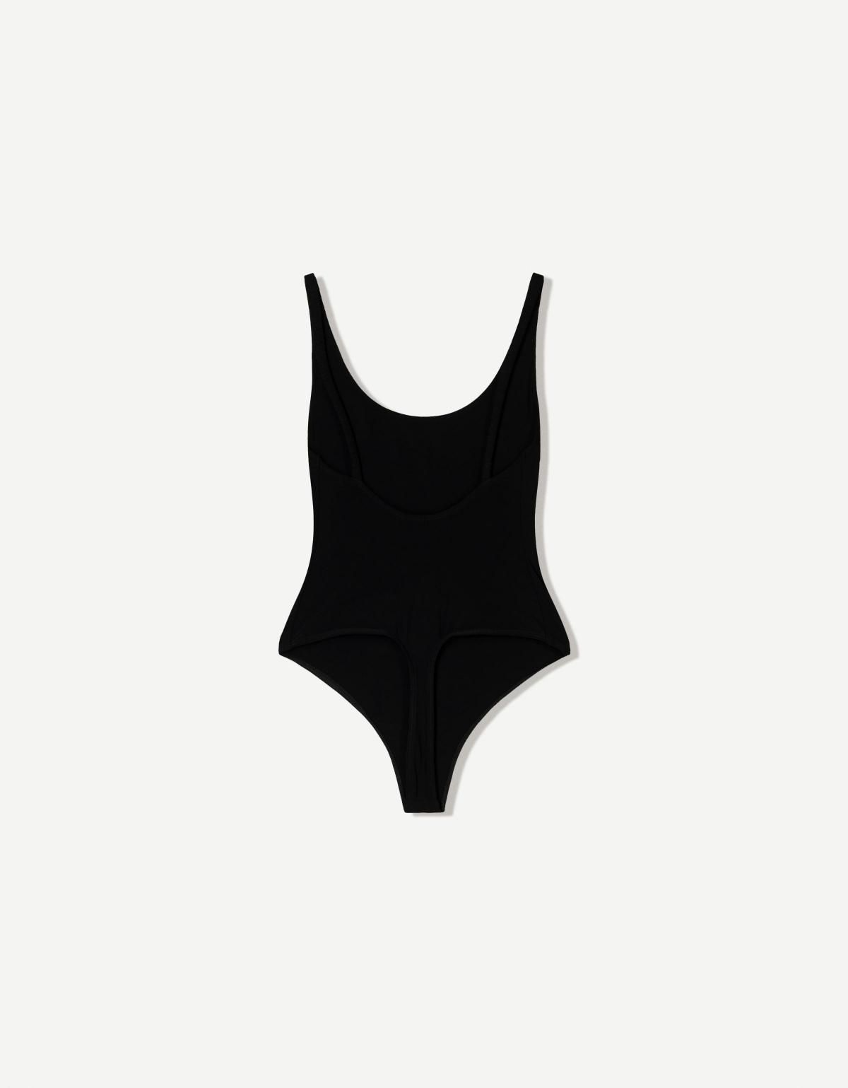 버쉬카 스트래피 셔링 바디수트 3972/714 BLACK - 상세 이미지 5