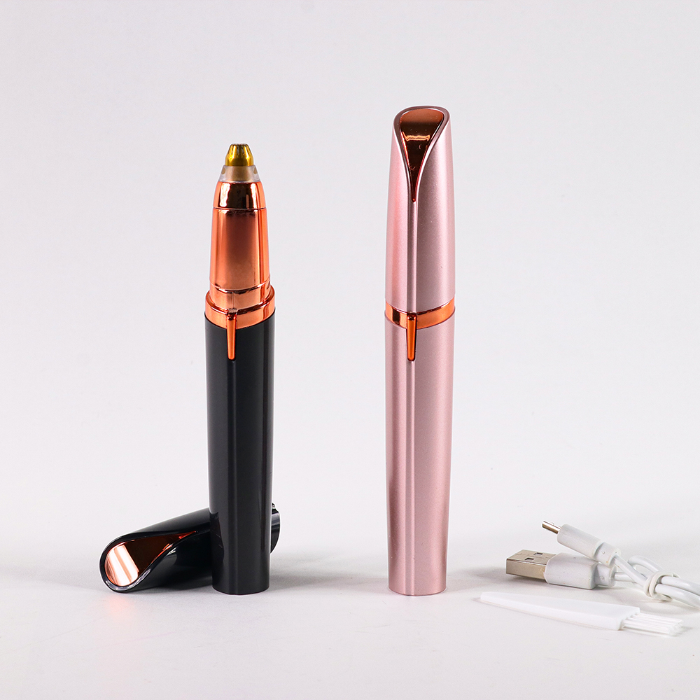 헤이버 1+1 브로우핏 전동 눈썹정리기 바리깡 잔털 지우개 면도기