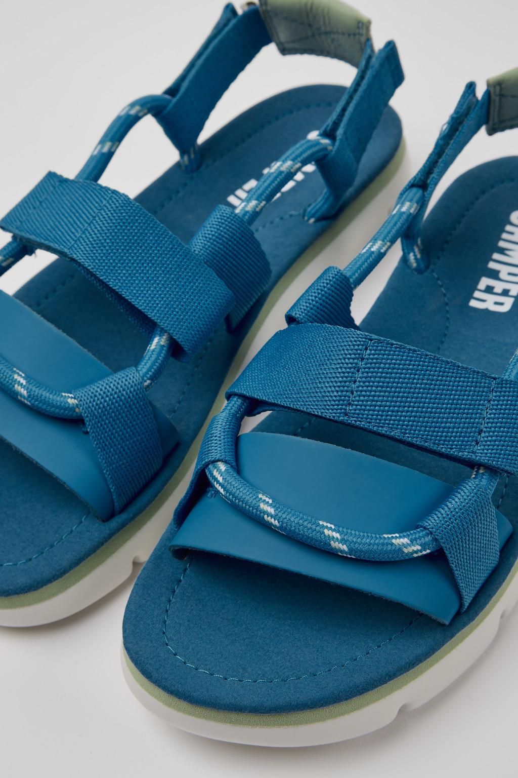 캠퍼 블루그린 XL 스트랩 샌들 K201191-007 BLUE - 상세 이미지 2