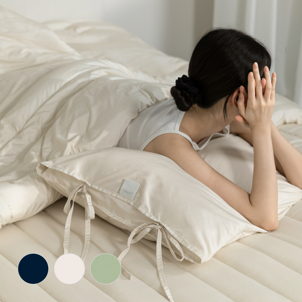 슬라운드 알러메디 샌드레이어 알러지케어 먼지없는 사계절 겨울 리본 차렵이불 SS