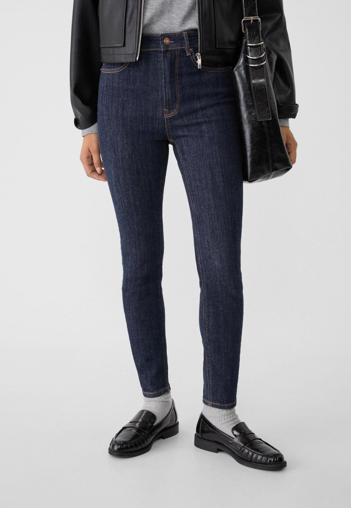 스트라디바리우스 슈퍼스트레치 레귤러 스키니핏 데님 청바지 1400/500 RINSE BLUE DENIM - 상품 이미지