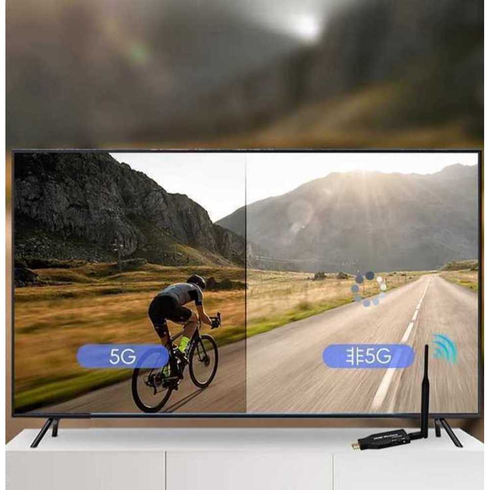 HDMI 무선 송수신기 노트북 모니터 화면 공유 장치 50m 단일 1송신-수신 USB-HDMI - 상세 이미지 4