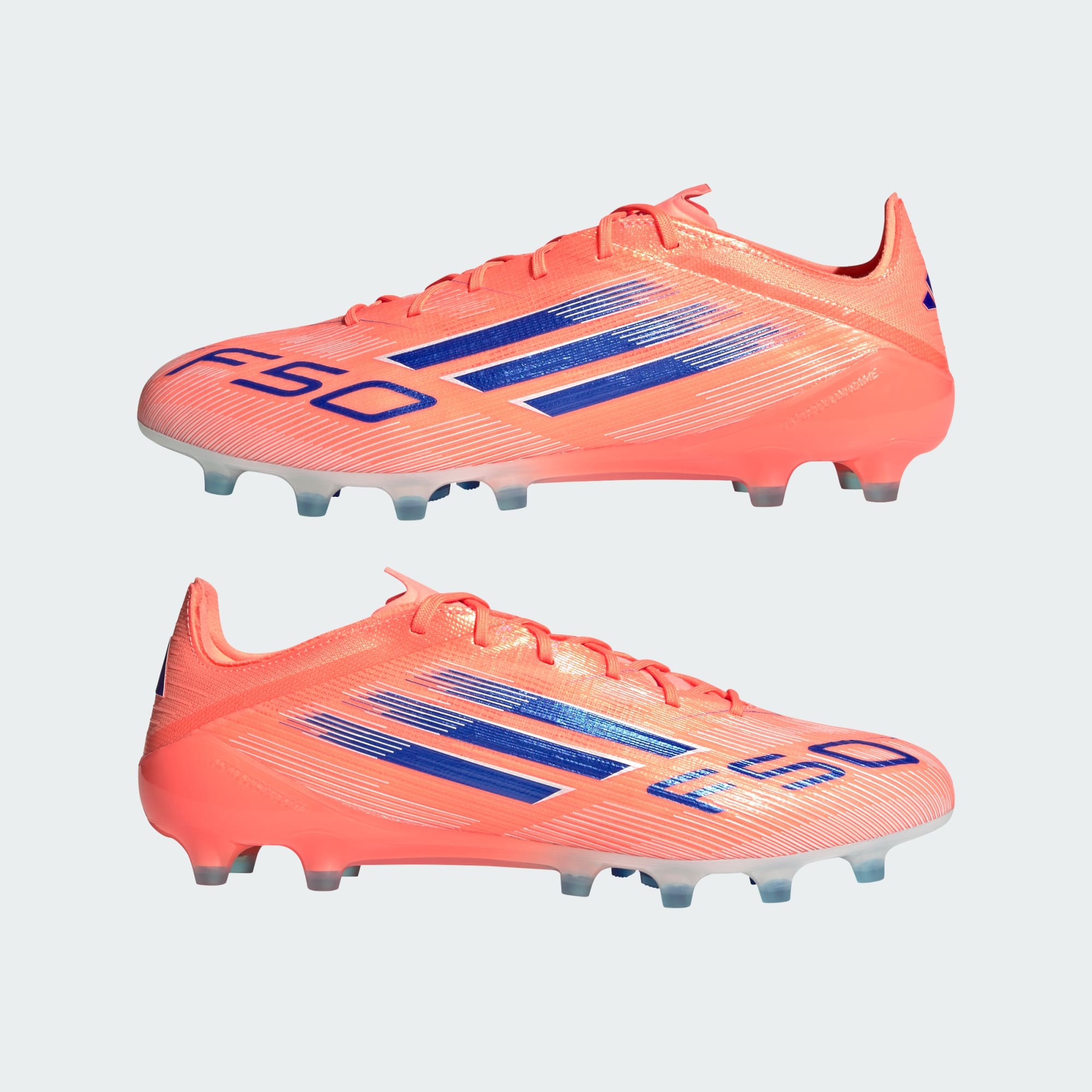 F50 Elite AG Cleats (Coral Blaze Pack) Beam Orange, US 12 - 상세 이미지 5