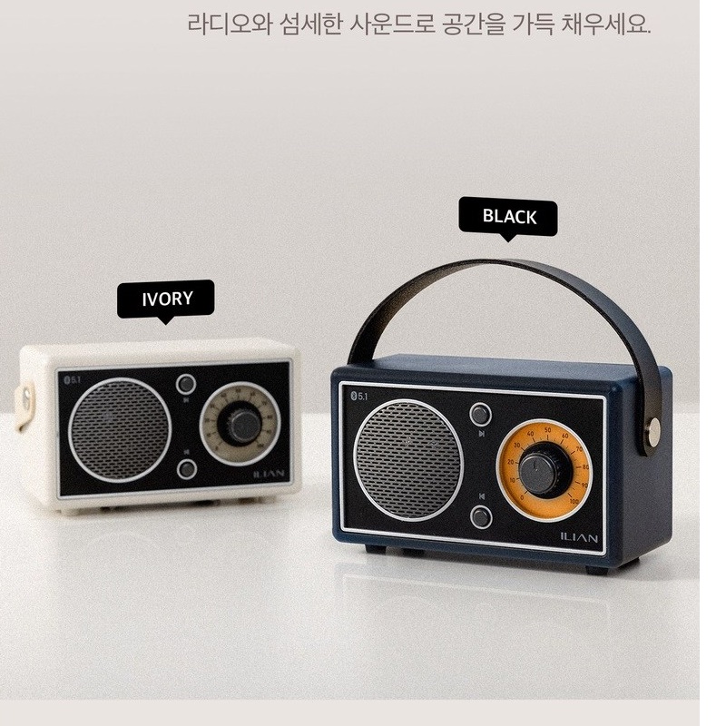 탁상용 라디오 고성능 고급 휴대용 주방 라디오 주방용 가정용 라디오 - 상세 이미지 3